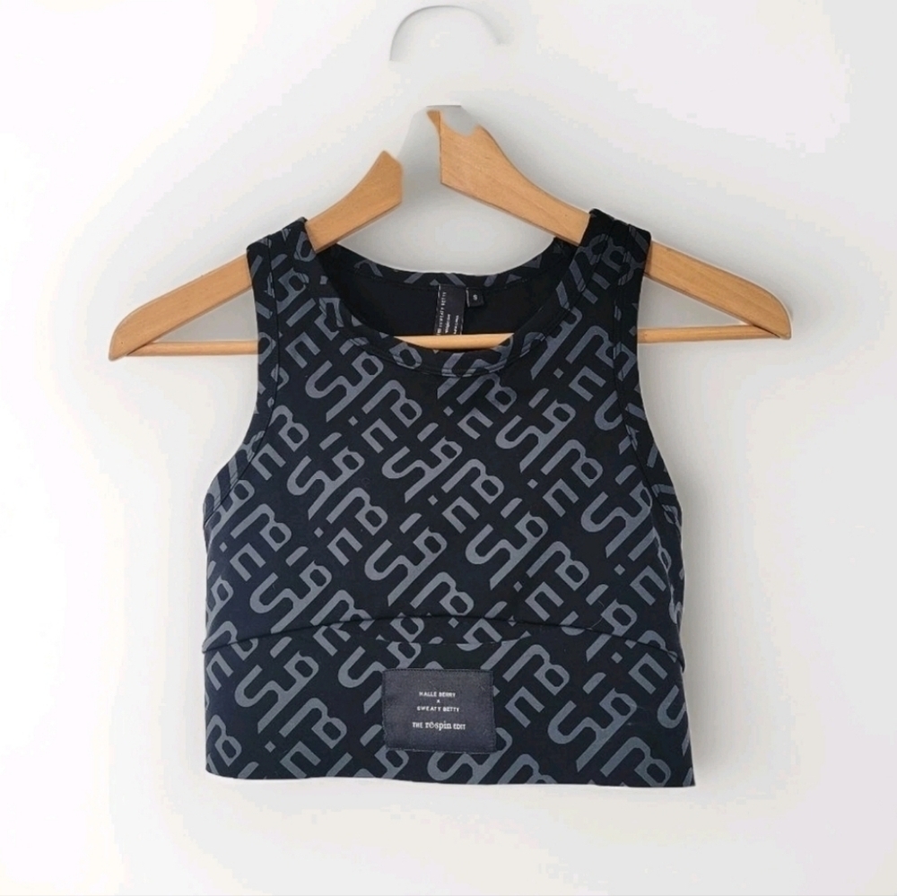Sweaty Betty x Halle Berry Respin Edit Size Small Jinx Power Workout Tank Top